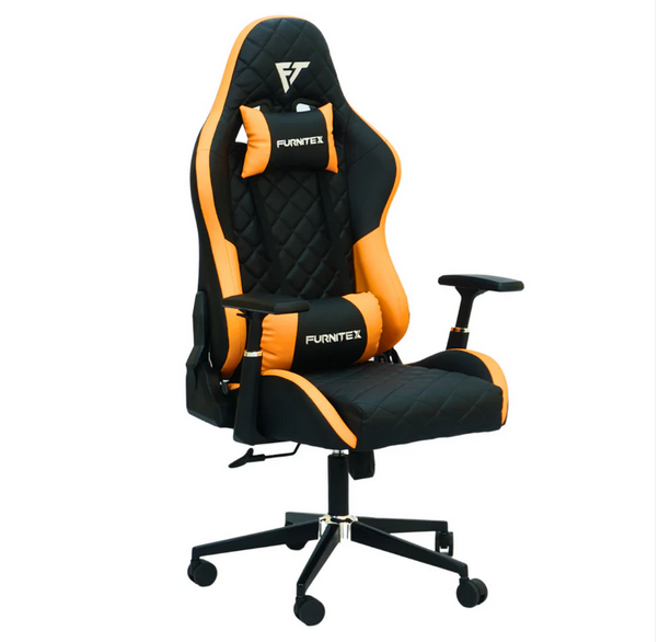 Gaming Chair with 4D Armrest (FT-G4) Yellow