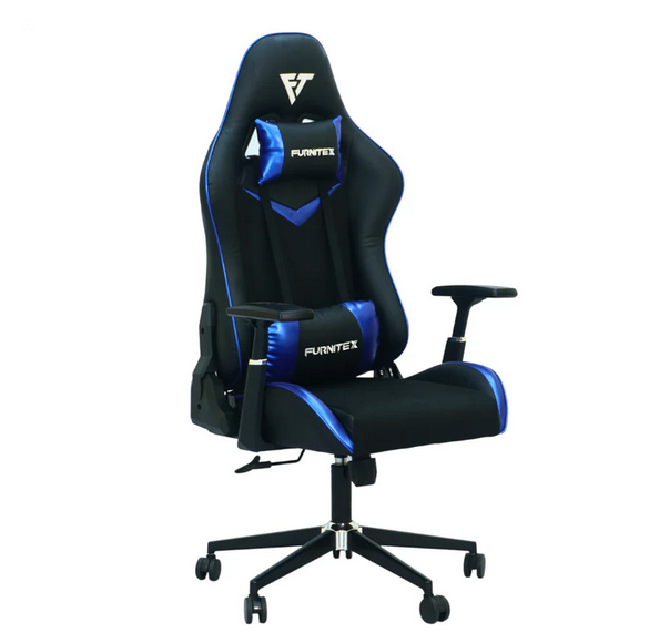 Gaming Chair with 4D Armrest (FT-G3 )Glossy Blue